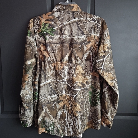 Magellan Camo L/S Fish Gear Relaxed Fit Shirt Sz Med Gorpcore Outdoor - Picture 2 of 12